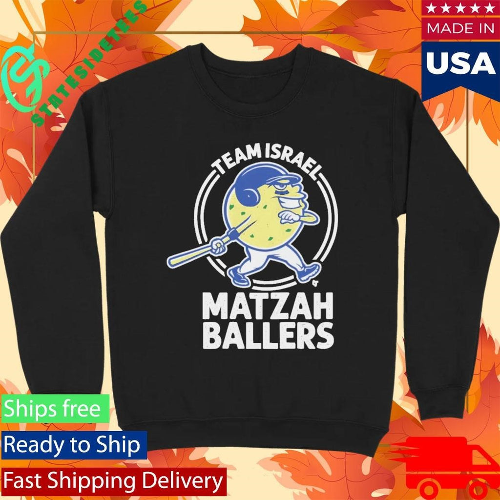 Matzah Ballers Team Israel Garrett Stubbs Shirt Unisex , , , Long Sleeve Tee