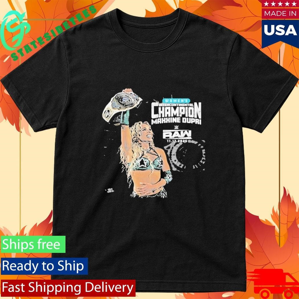 Maxxine Dupri Intercontinental Champion Shirt Unisex , , , Long Sleeve Tee