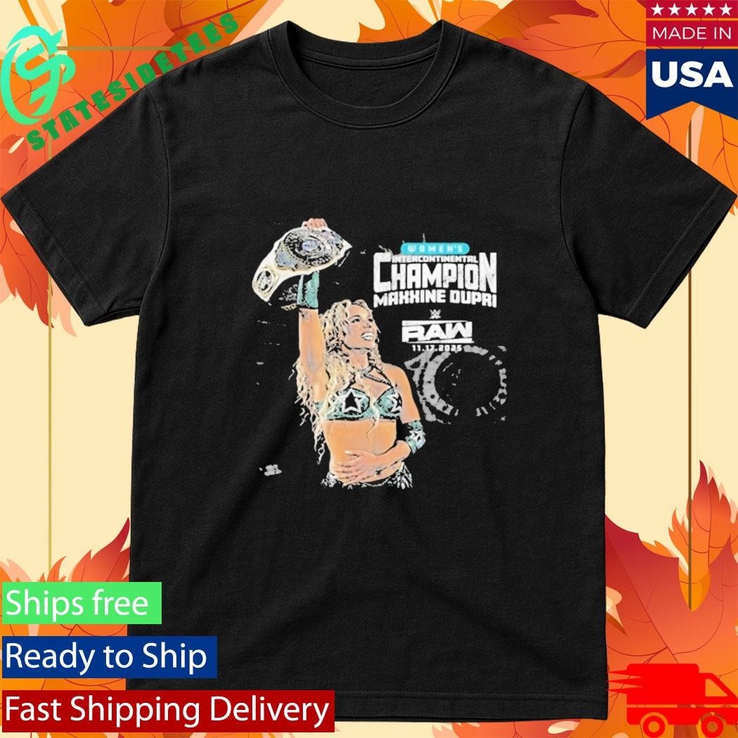 Maxxine Dupri Intercontinental Champion Shirt Unisex , , , Long Sleeve Tee