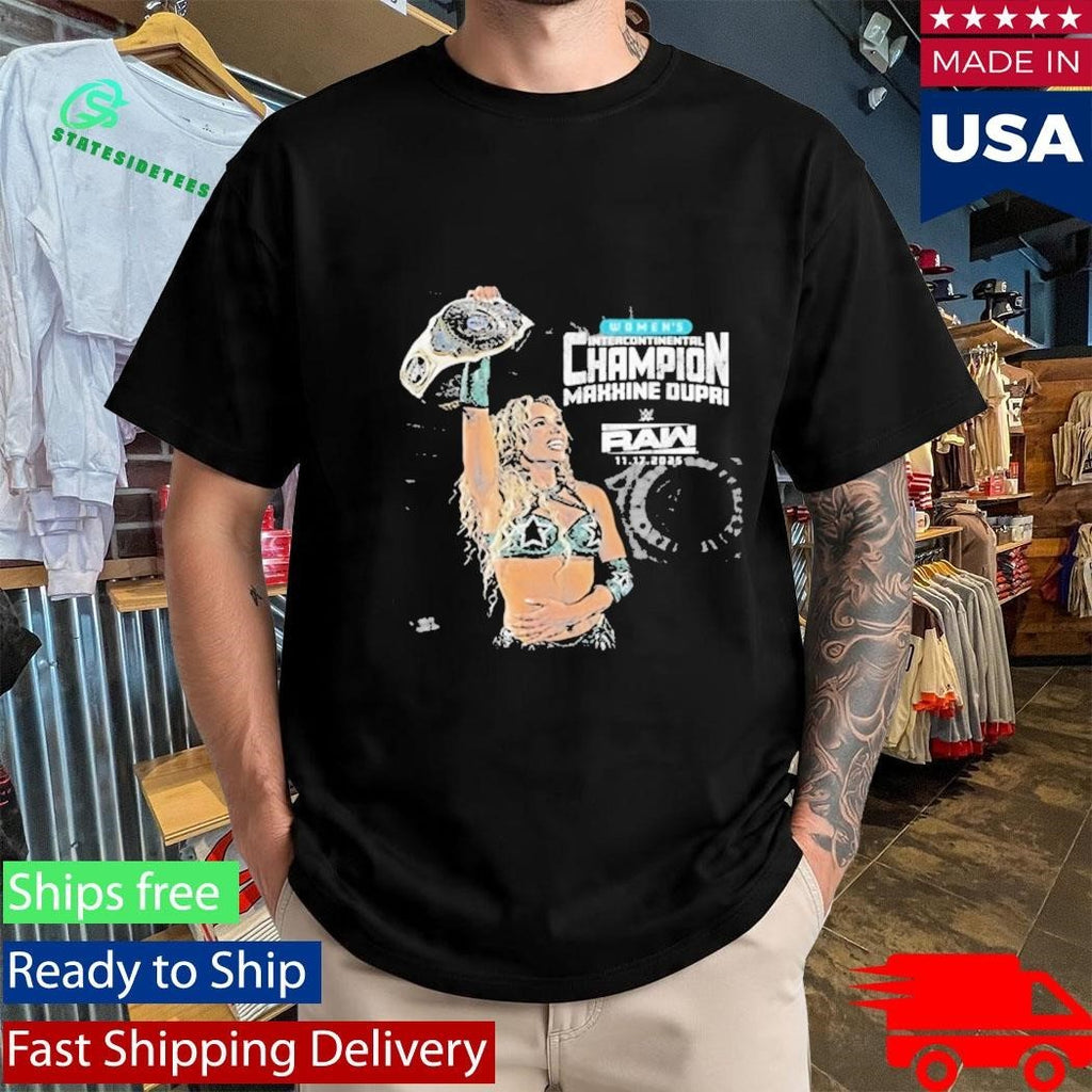 Maxxine Dupri Intercontinental Champion Shirt Unisex , , , Long Sleeve Tee