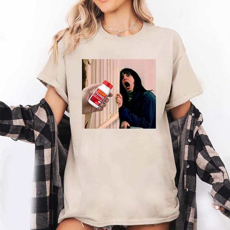 Me When Taking Medical Advice Shirt Funny Shining Epsteintaminophen T-Shirts