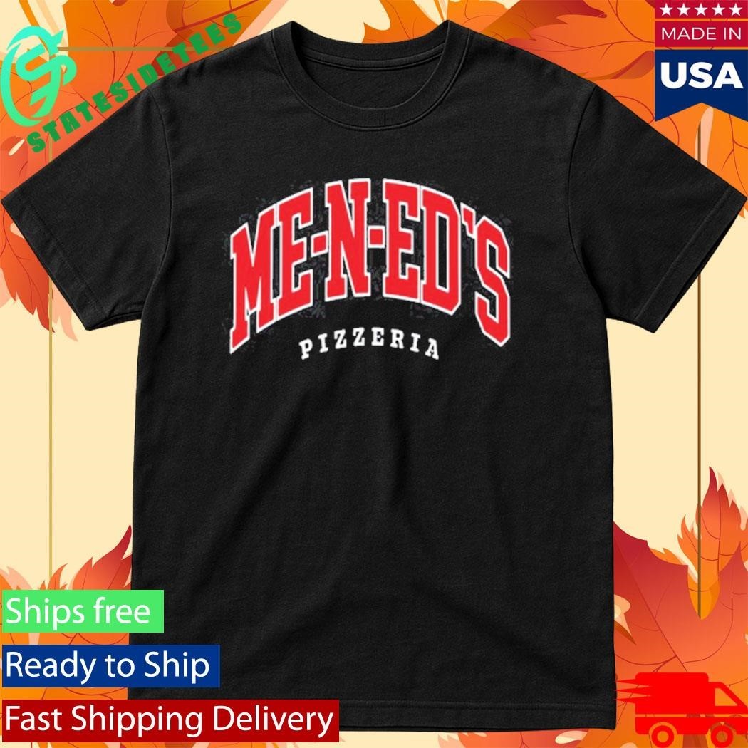 Me-n-Ed’s Pizzeria Collegiate Shirt Unisex , , , Long Sleeve Tee