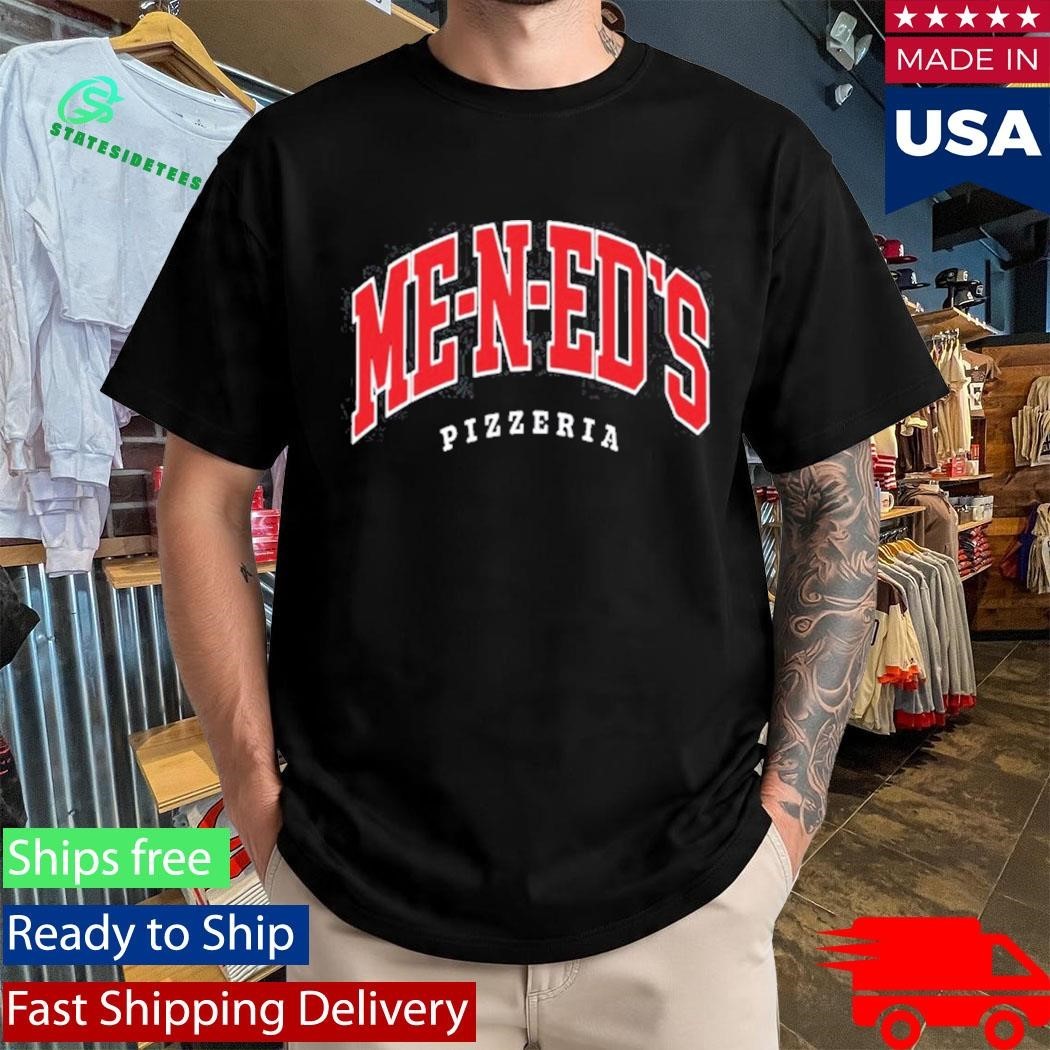 Me-n-Ed’s Pizzeria Collegiate Shirt Unisex , , , Long Sleeve Tee