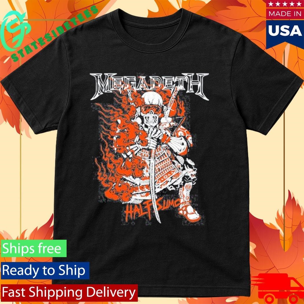 Megadeth Half Sumo Shirt Unisex , , , Long Sleeve Tee