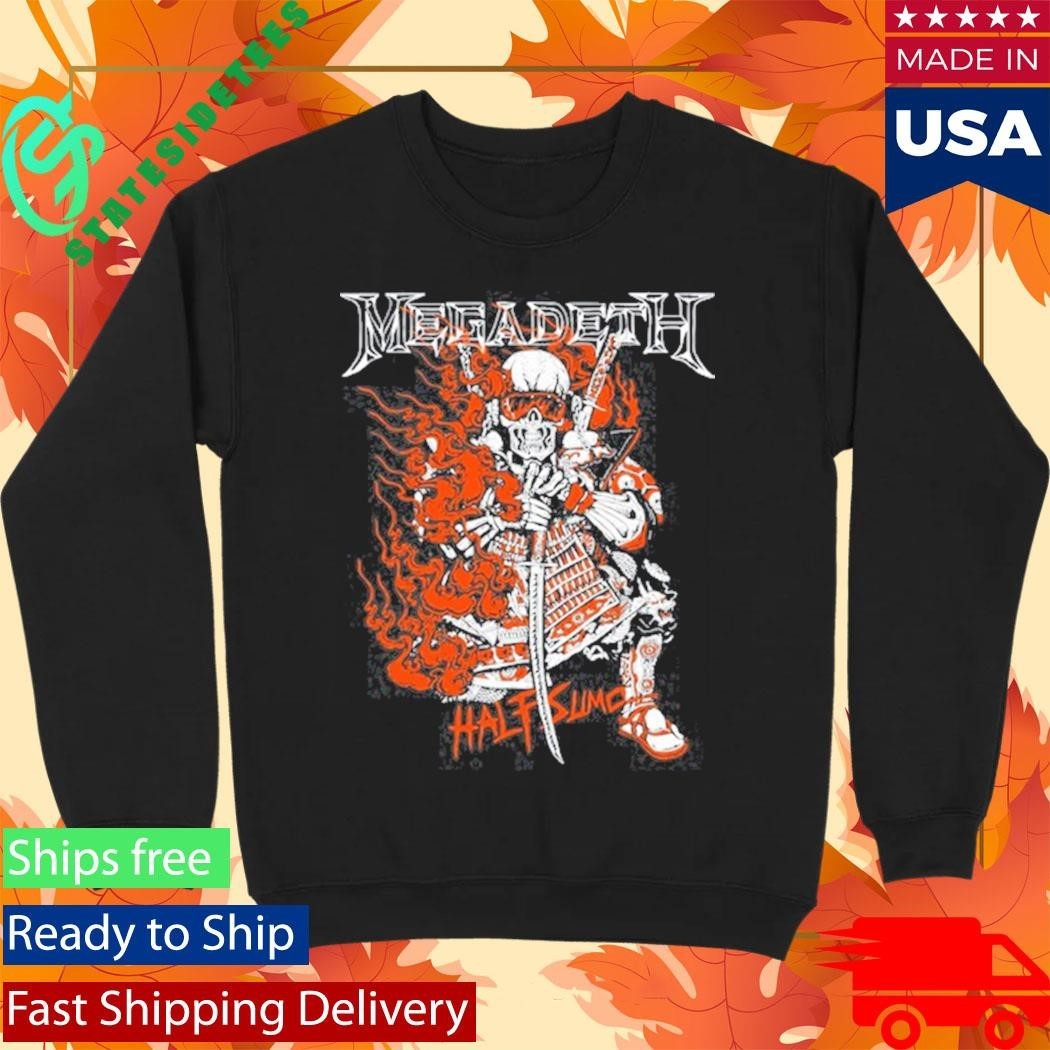 Megadeth Half Sumo Shirt Unisex , , , Long Sleeve Tee