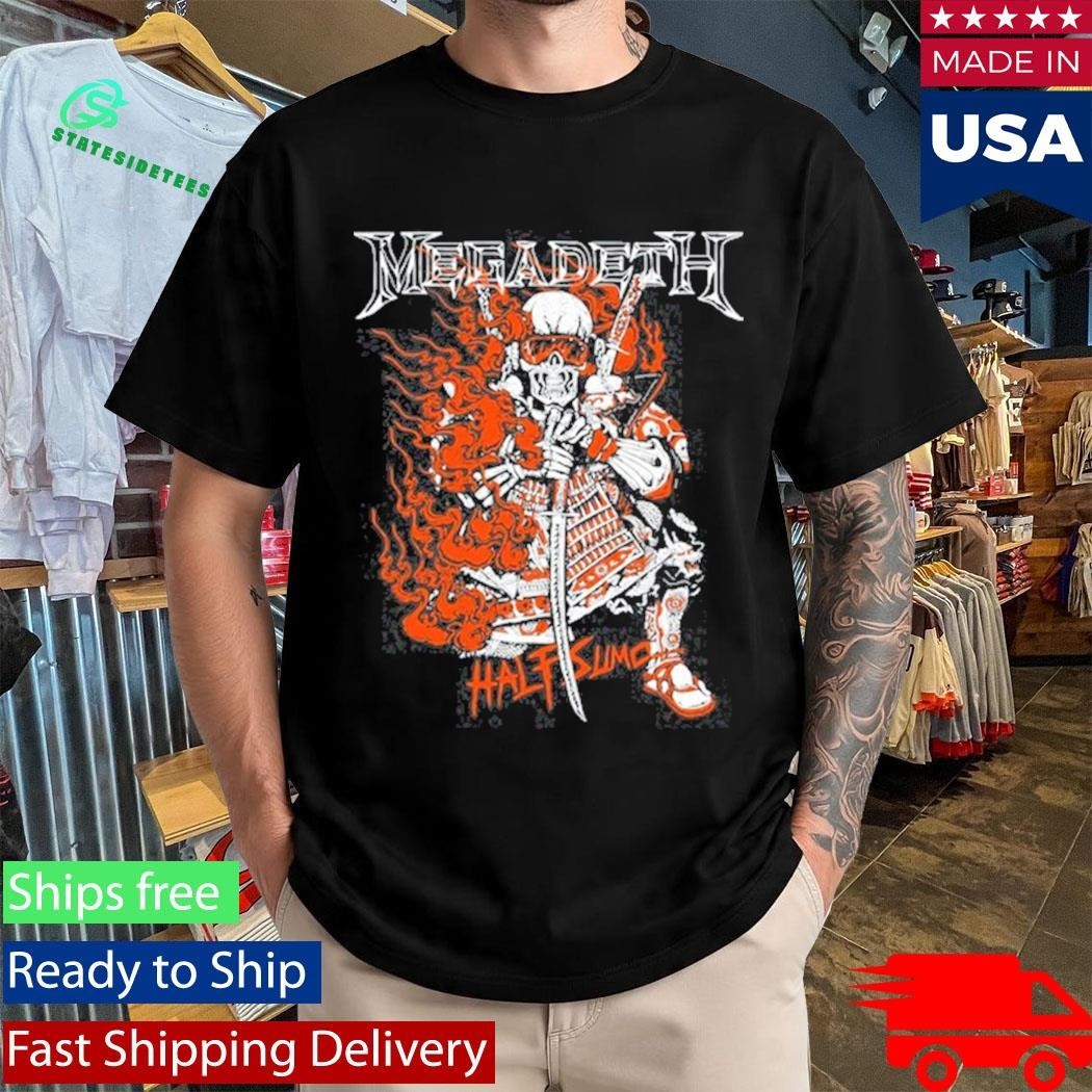 Megadeth Half Sumo Shirt Unisex , , , Long Sleeve Tee