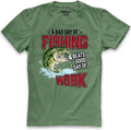 Fishing Day Fishing Beats Good Day Work Shirt Funny Fishing Shirt Fisherman Dad T-Shirts