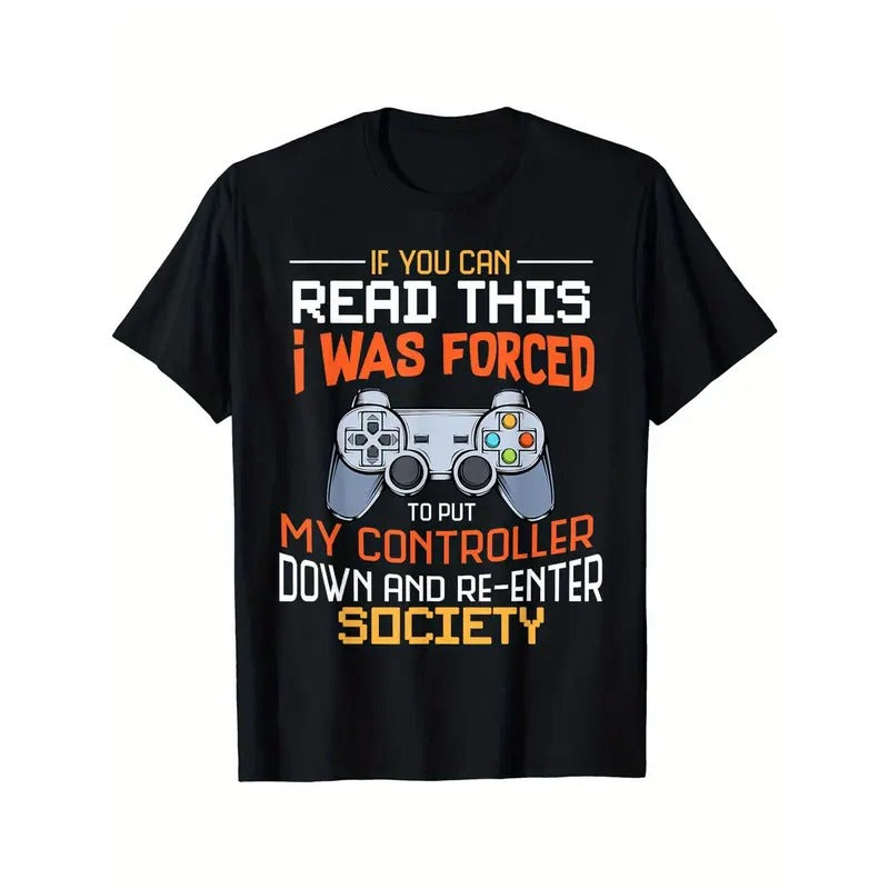 Game Console Crew Neck Short Sleeve Summer Sportswear Ultra Comfortable Lightweight & Versatile Casual Days Made USA T-Shirts