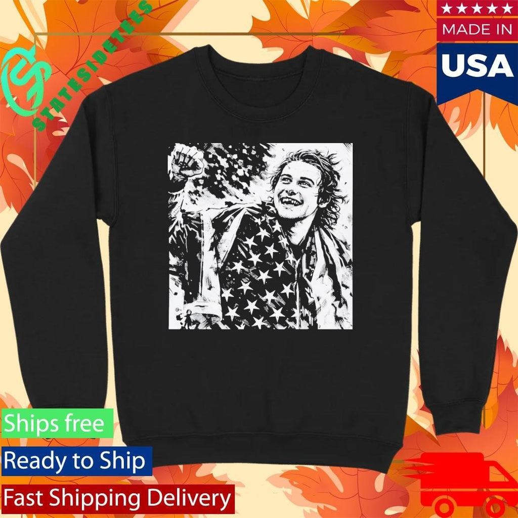 Men’s Hockey Golden Goal Jack Hughes Shirt Unisex , , , Long Sleeve Tee