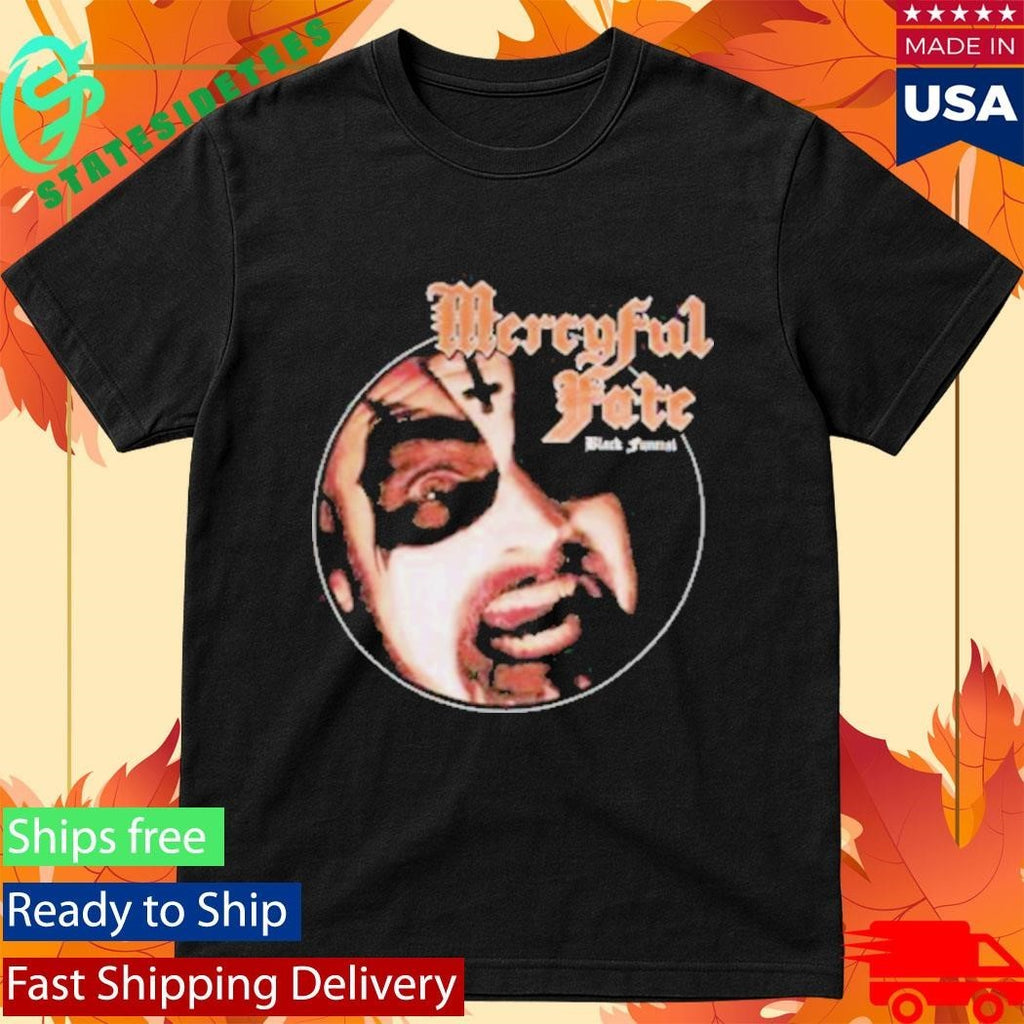 Mercyful Fate Black Funeral Cover Unisex , , , Long Sleeve Tee