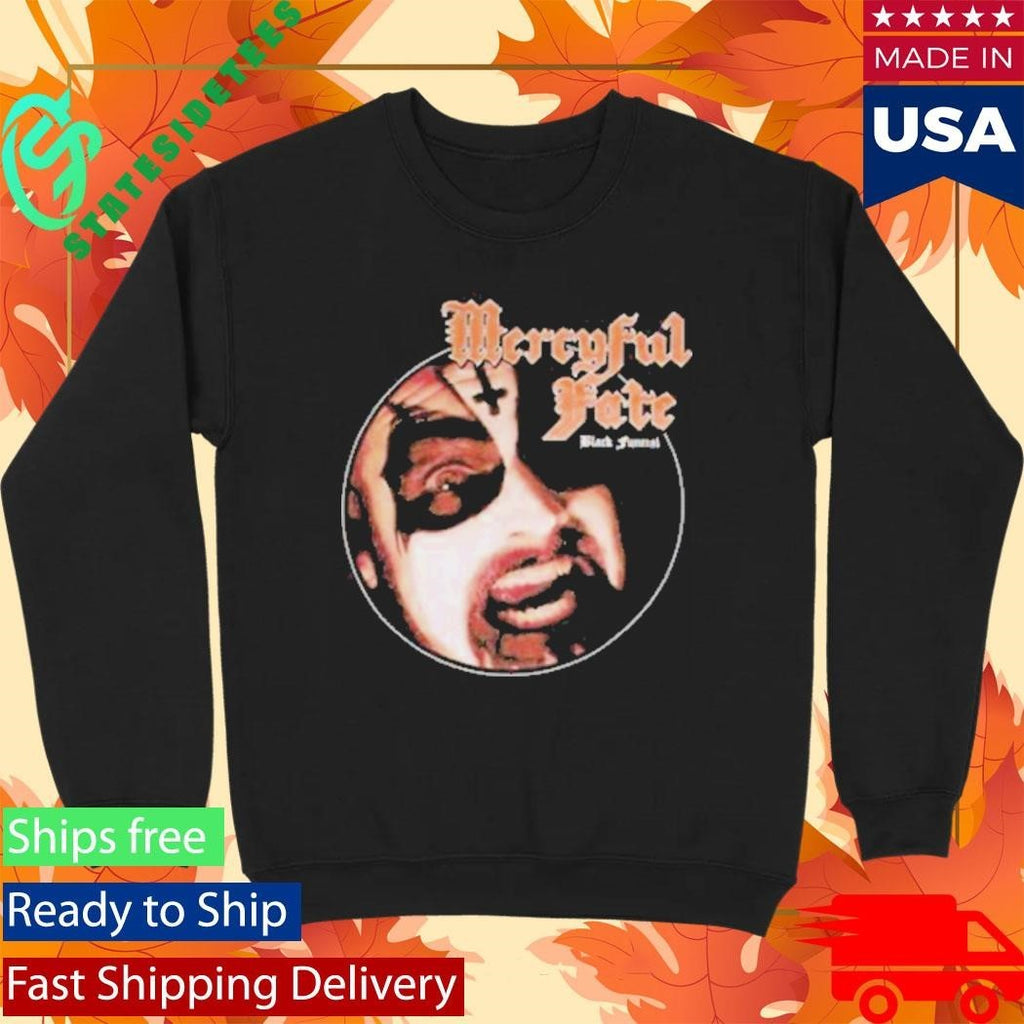 Mercyful Fate Black Funeral Cover Unisex , , , Long Sleeve Tee