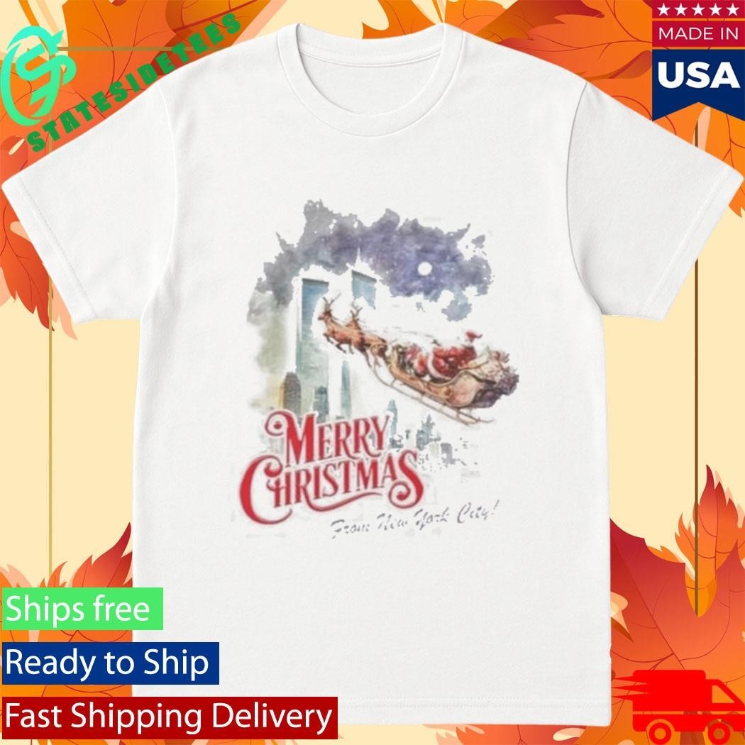 Merry Christmas From New Your City Shirt Unisex , , , Long Sleeve Tee