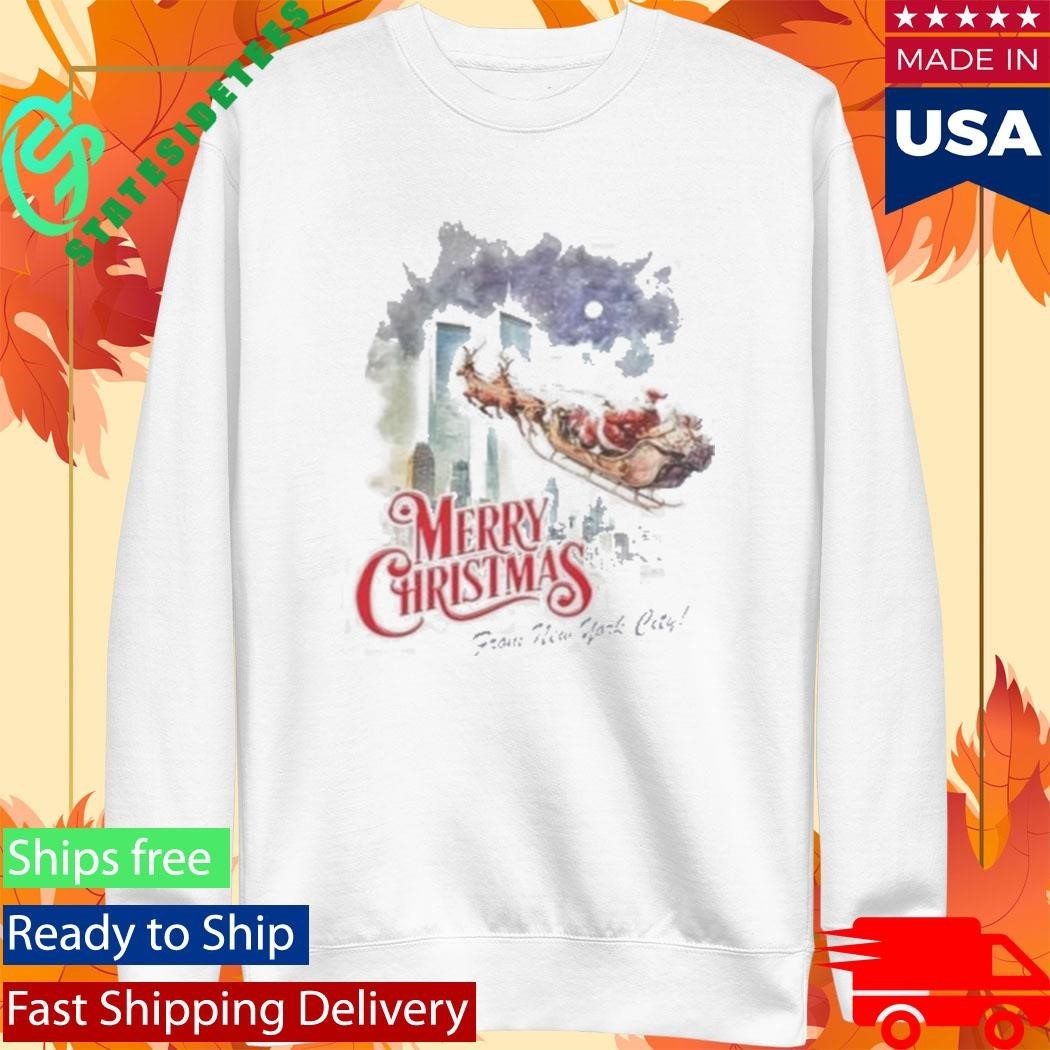 Merry Christmas From New Your City Shirt Unisex , , , Long Sleeve Tee