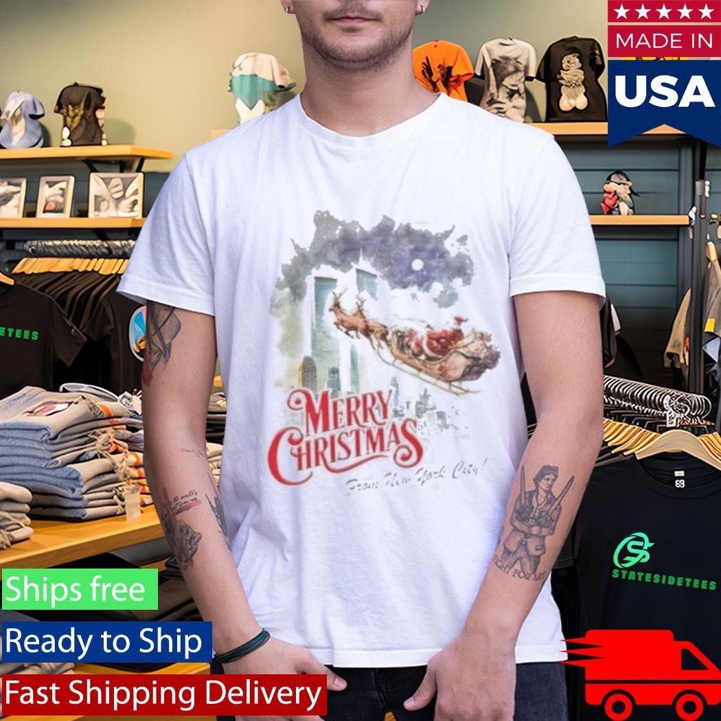 Merry Christmas From New Your City Shirt Unisex , , , Long Sleeve Tee