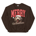 Merry Labradoodle Dog Festive Custom T-Shirts