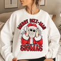 Merry Rizz Mas Sigmas Santa Funny Funny Santa Claus Funny Teenager Xmas Rizz Rizzmas Santa 02 T-Shirts