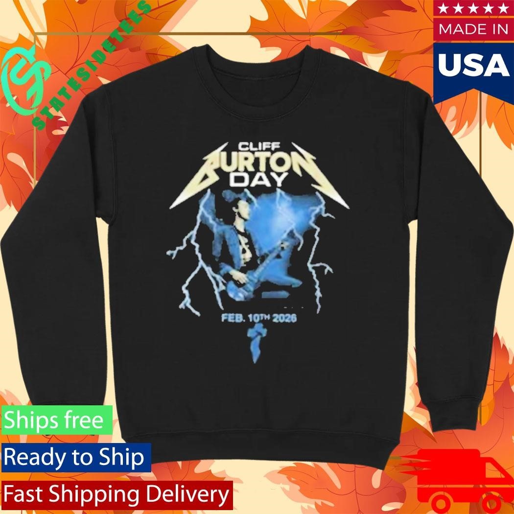 Metallica Cliff Burton Day 2026 Shirt Unisex , , , Long Sleeve Tee