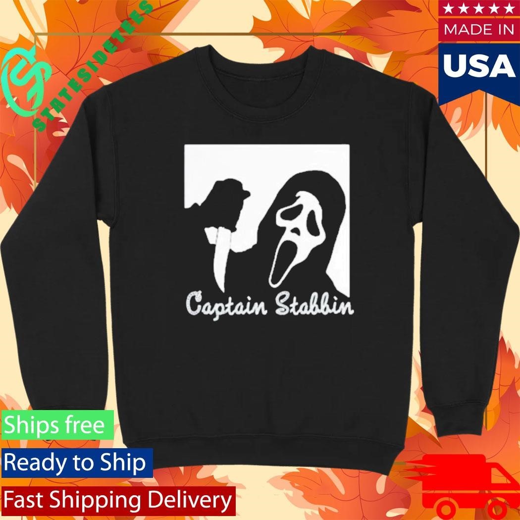 Meth Syndicate Captain Stabbin Shirt Unisex , , , Long Sleeve Tee