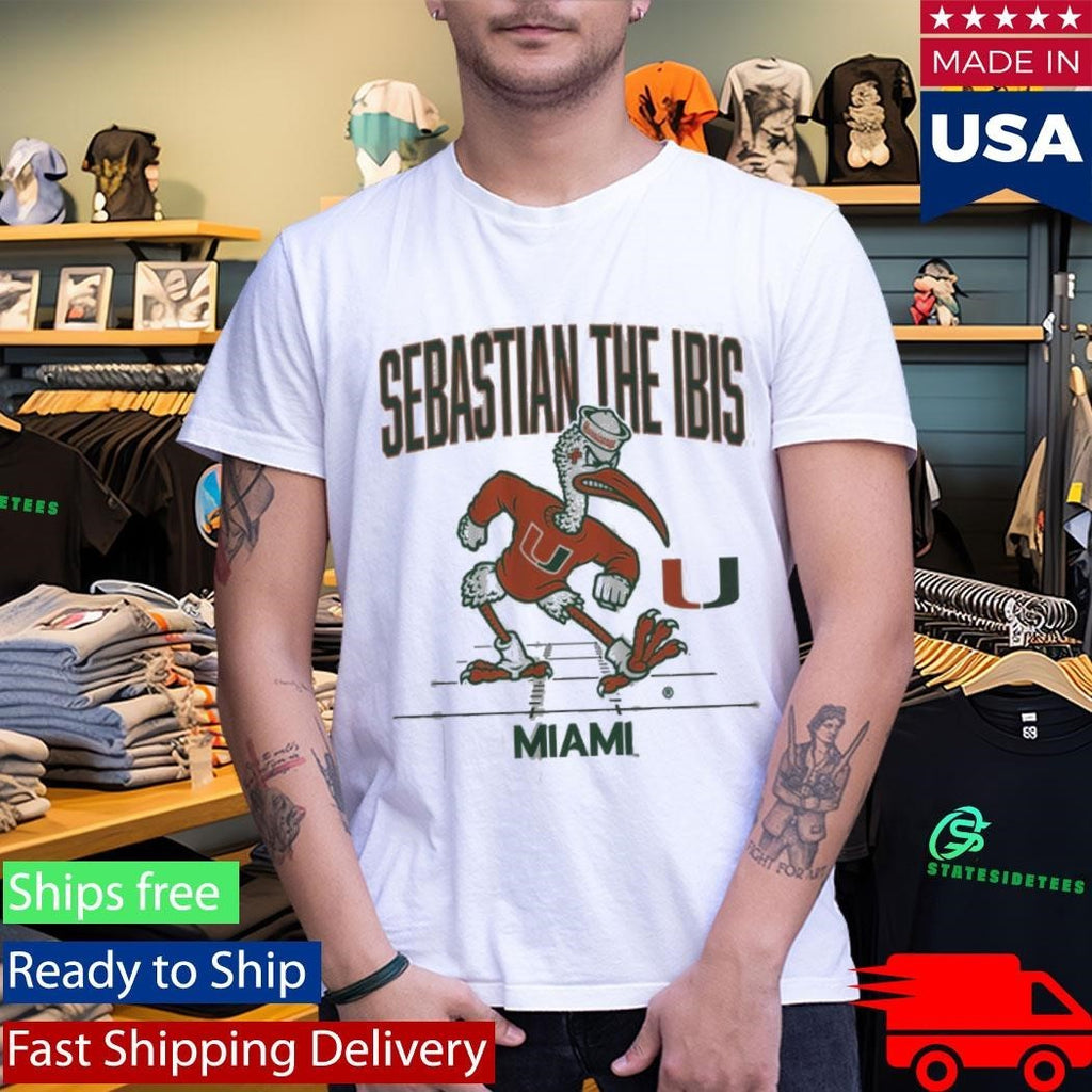 Miami Football Gridiron Mascot Shirt Unisex , , , Long Sleeve Tee