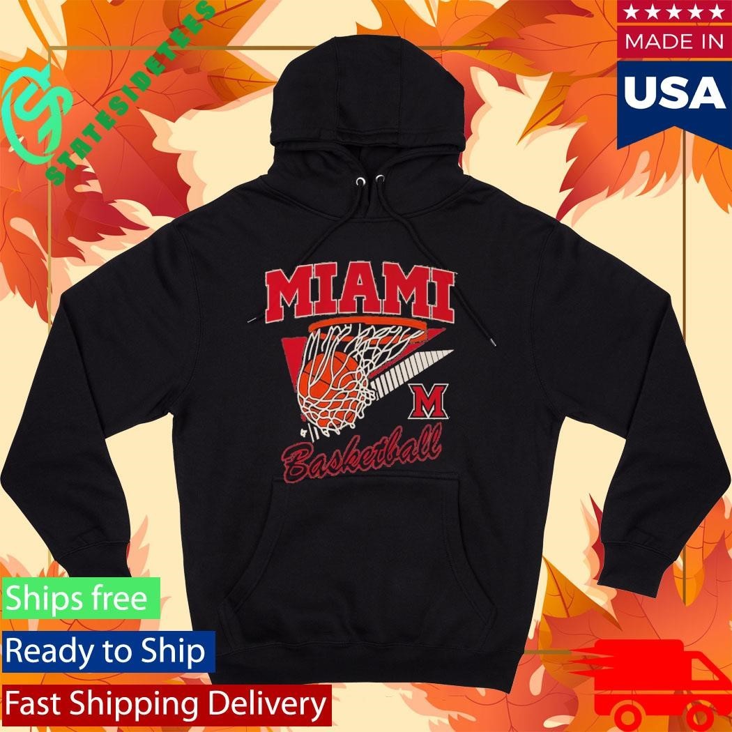 Miami Oh Basketball Retro Swish Shirt Unisex , , , Long Sleeve Tee