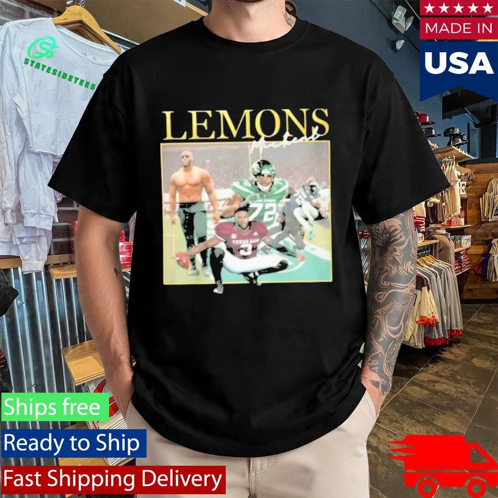 Micheal Lemons Football Us Shirt Unisex , , , Long Sleeve Tee