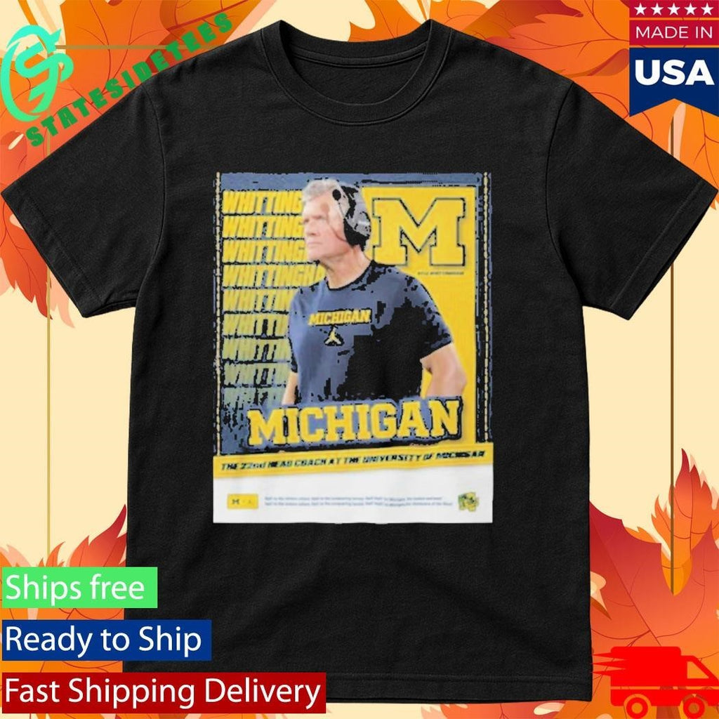 Michigan 22nd Head Coach Kyle Whittingham Shirt Unisex , , , Long Sleeve Tee