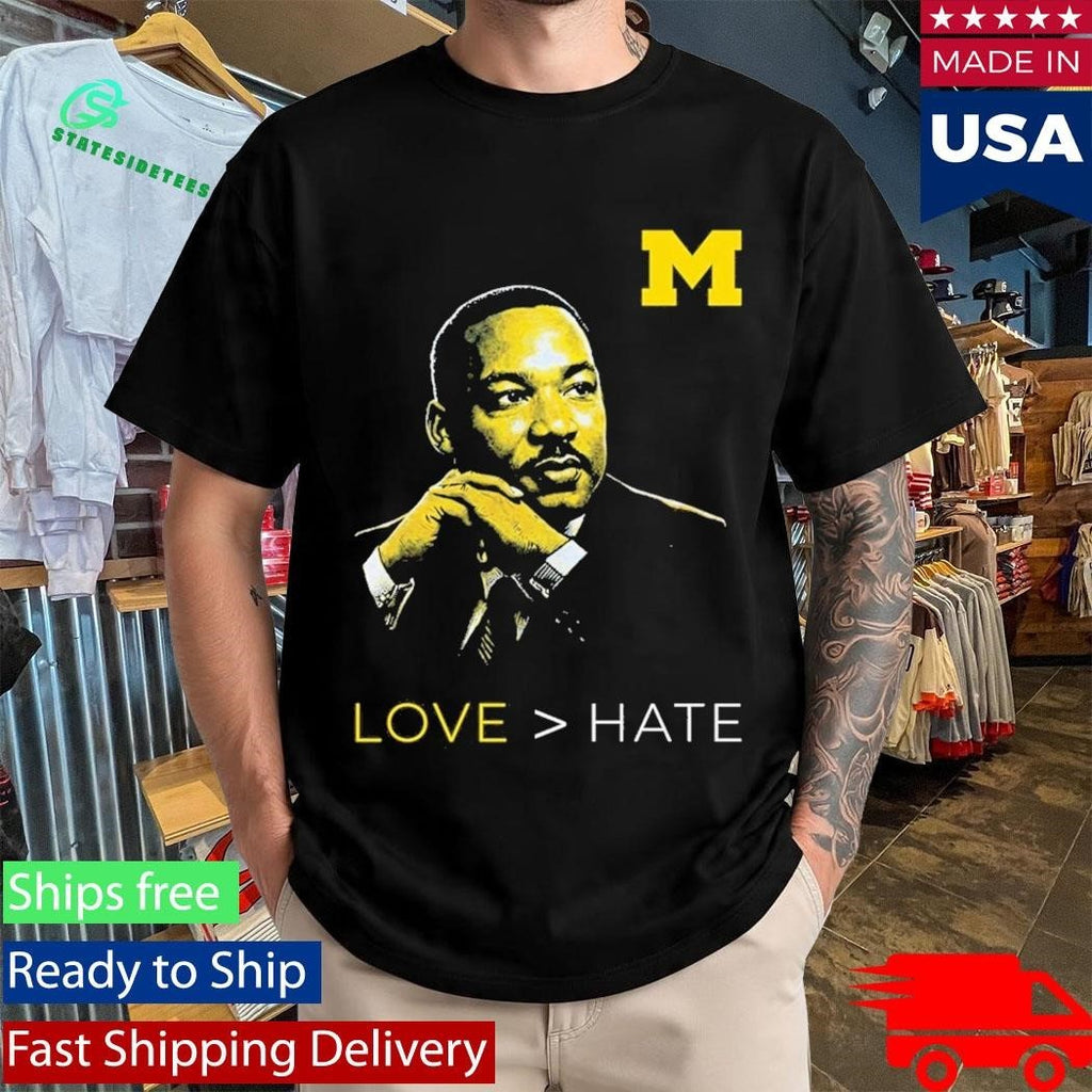 Michigan MLK Day Martin Luther King Jr Shirt Unisex , , , Long Sleeve Tee