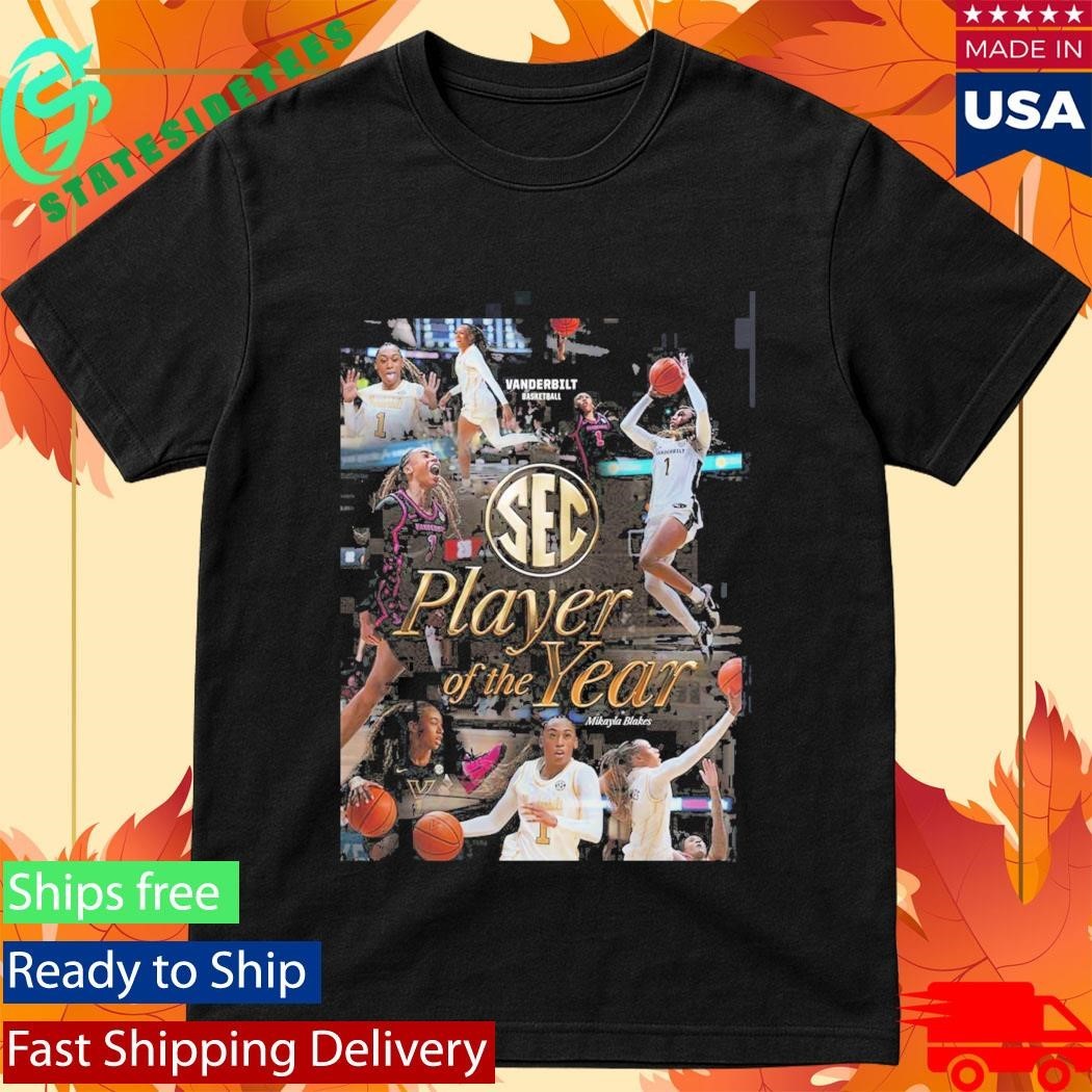 Mikayla Blakes Vanderbilt Commodores Women’s Basketball 2026 SEC Player Of The Year