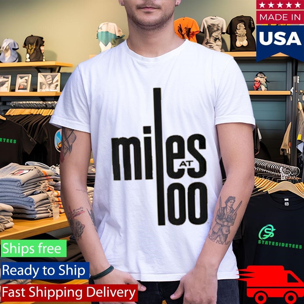 Miles Davis 100 Black Logo Unisex , , , Long Sleeve Tee