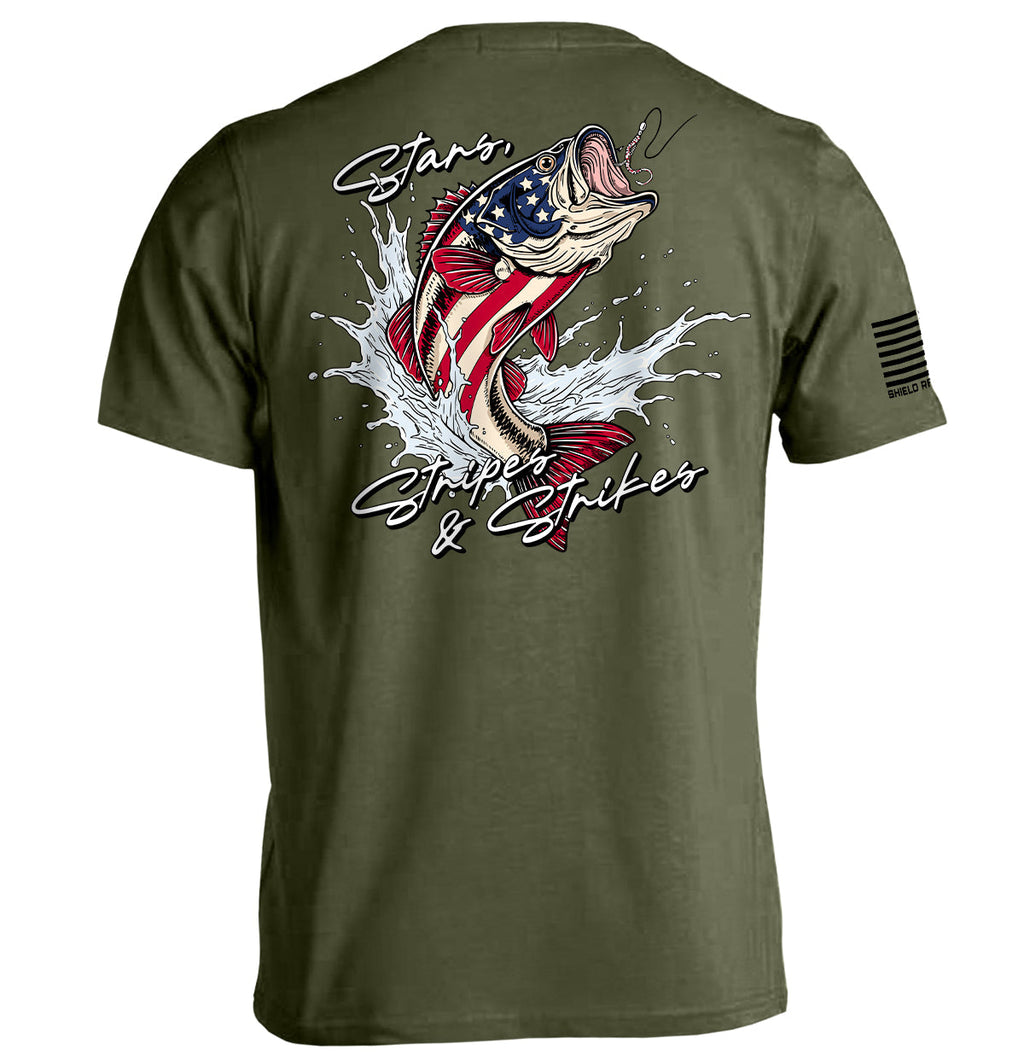 Stars Stripes Strikes T-Shirts