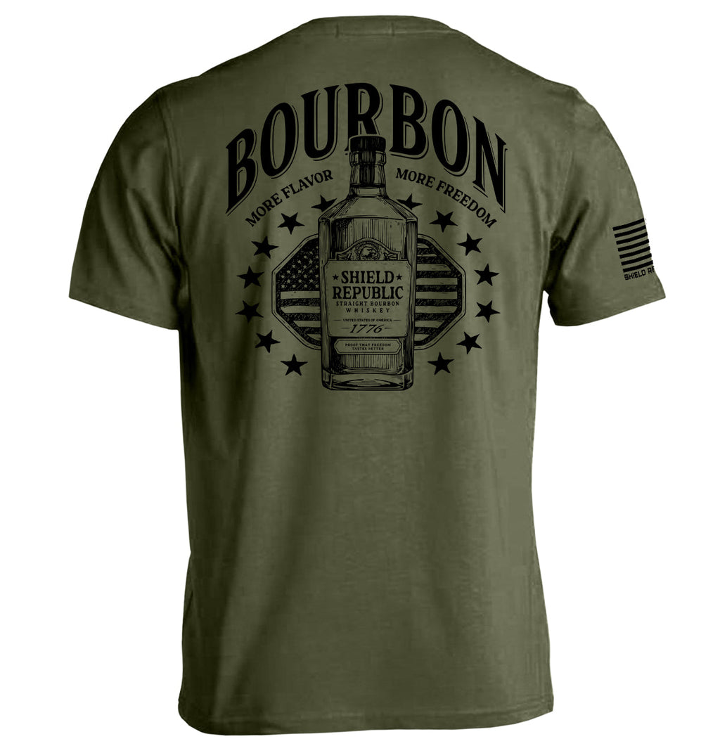 Bourbon More Flavor More Freedom T-Shirts