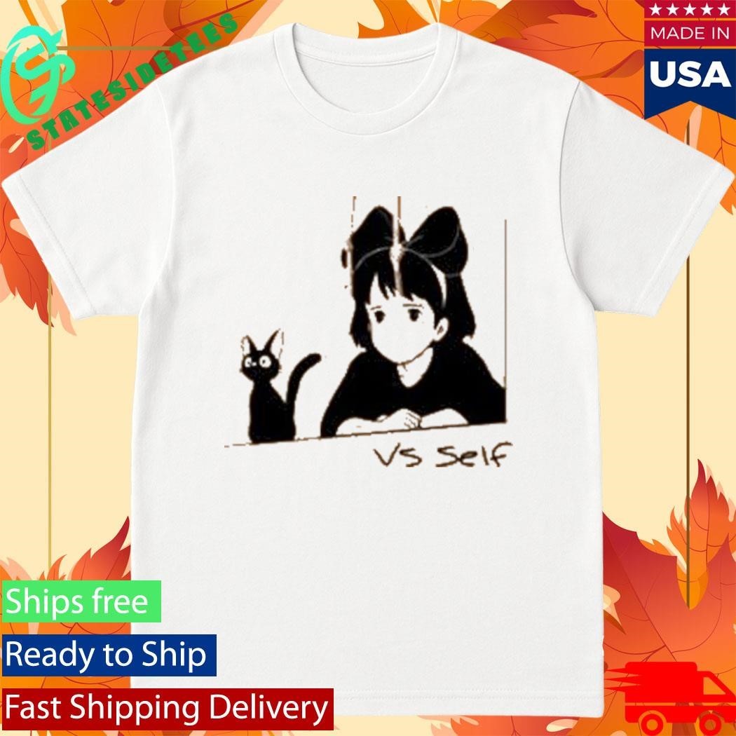 Milkcrate Vs Self Cat Girl Shirt Unisex , , , Long Sleeve Tee