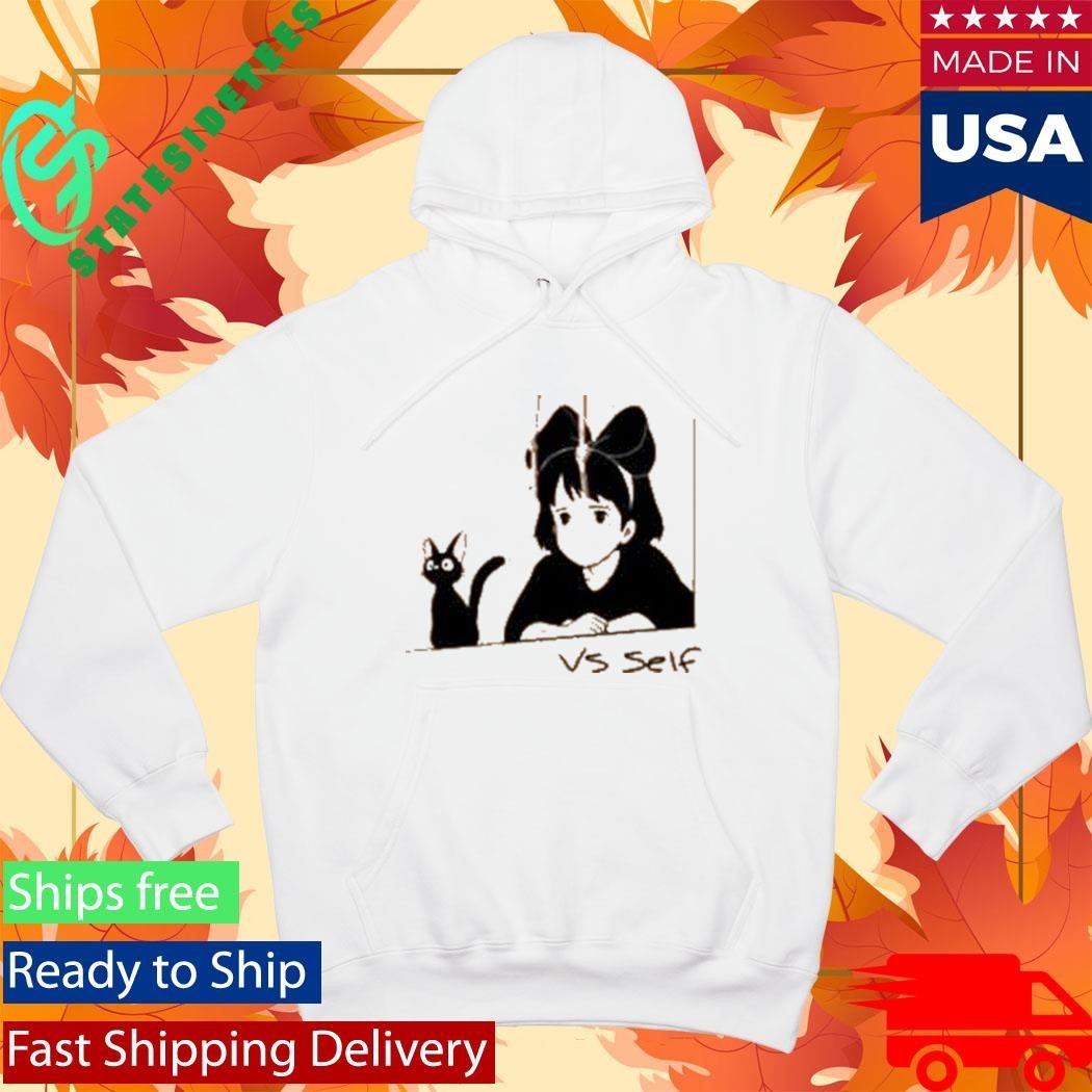 Milkcrate Vs Self Cat Girl Shirt Unisex , , , Long Sleeve Tee