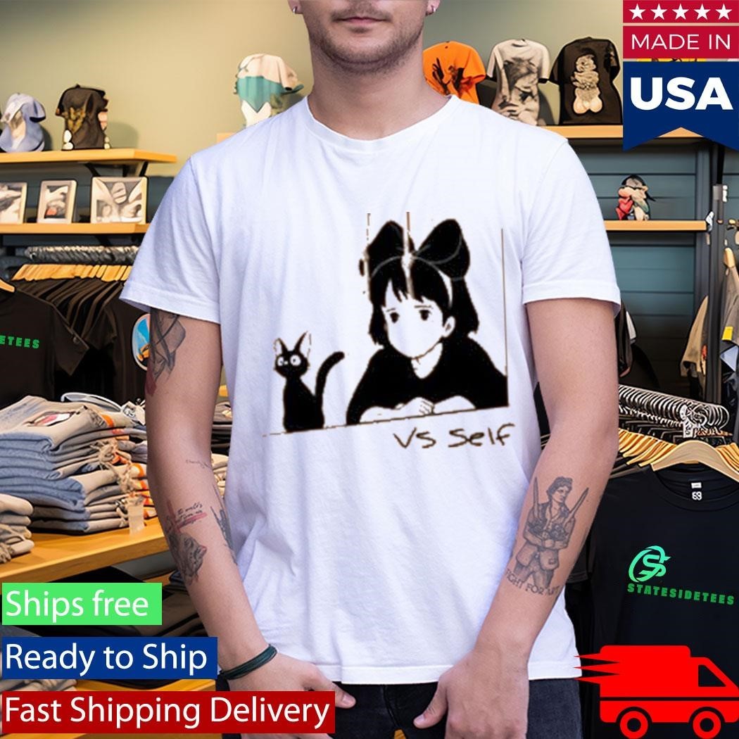 Milkcrate Vs Self Cat Girl Shirt Unisex , , , Long Sleeve Tee