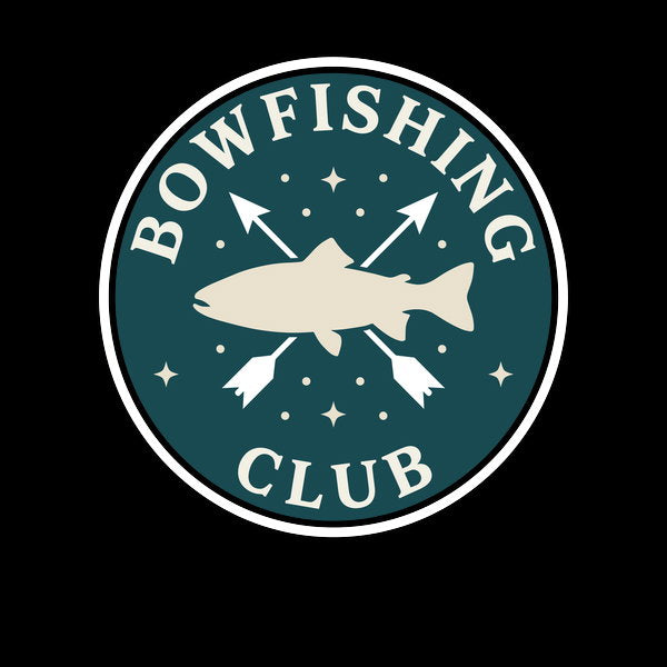 Minimalist Bowfishing Club Badge