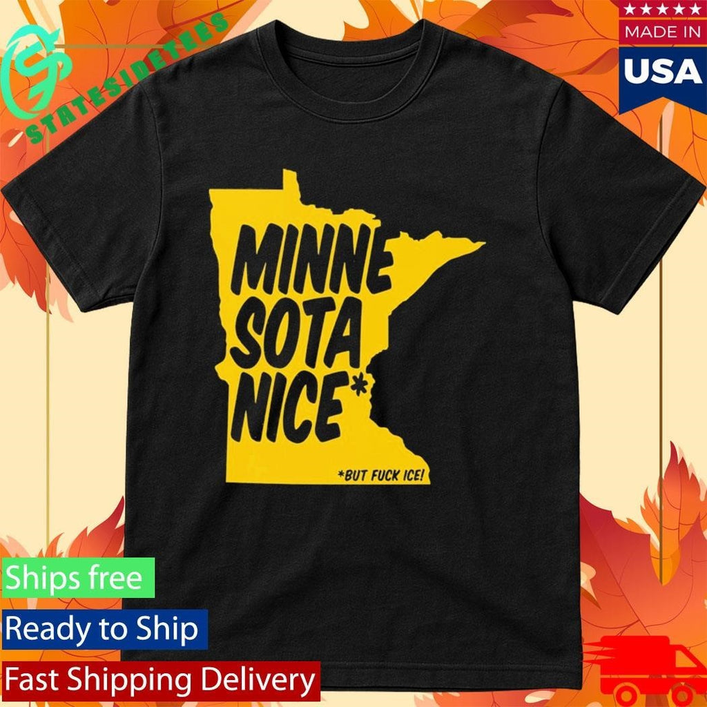 Minnesota Nice But Fuck Ice Unisex , , , Long Sleeve Tee