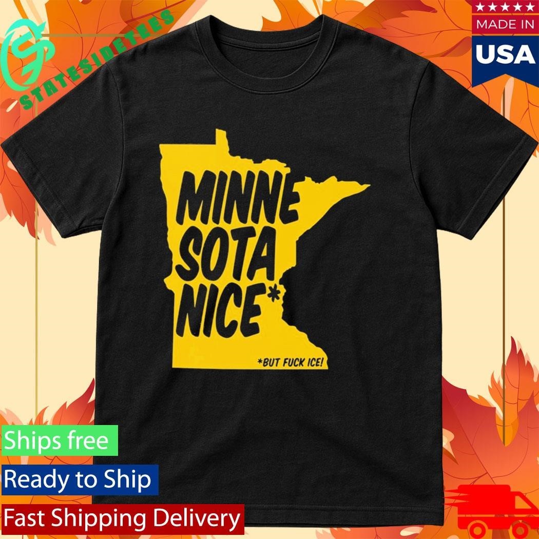 Minnesota Nice But Fuck Ice Unisex , , , Long Sleeve Tee