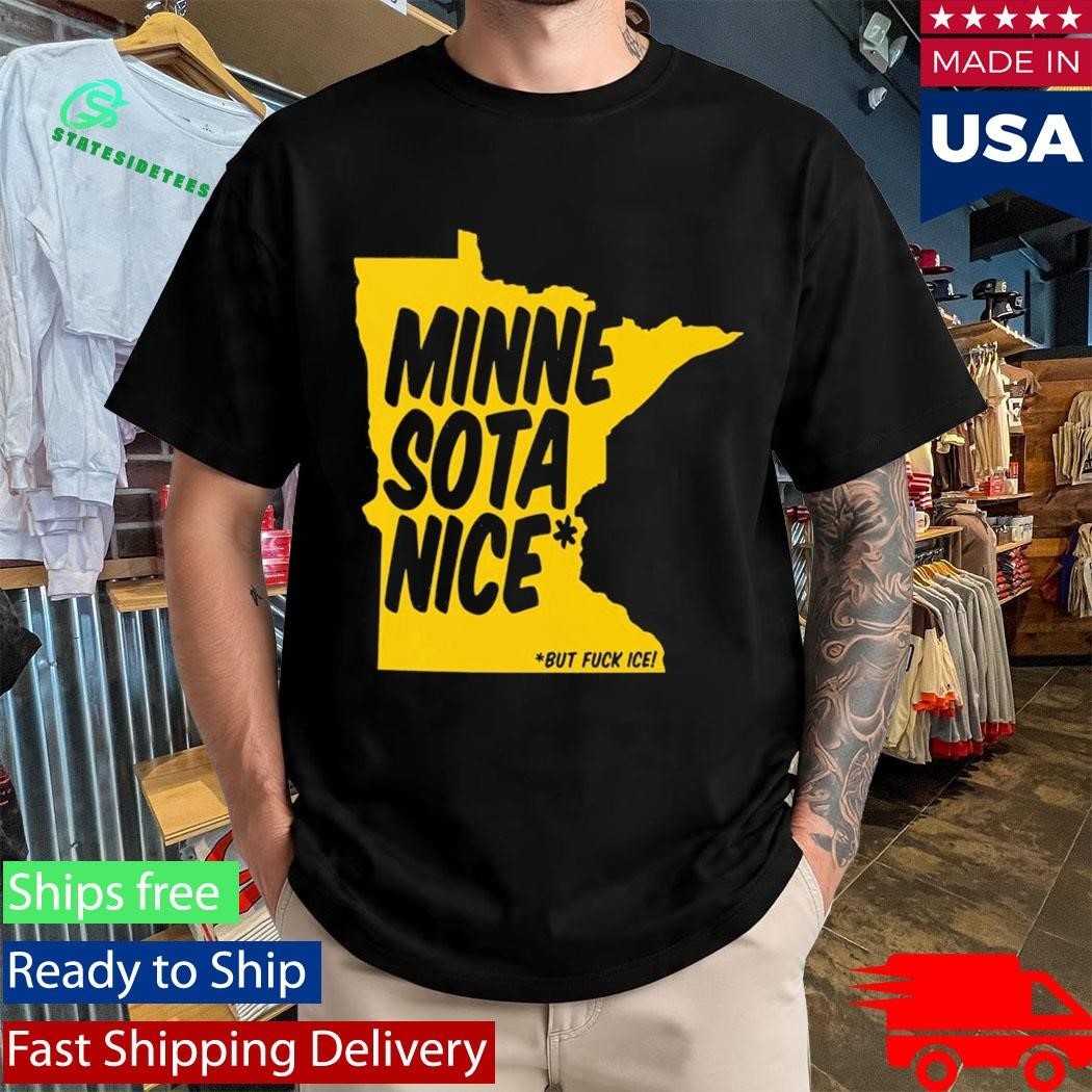 Minnesota Nice But Fuck Ice Unisex , , , Long Sleeve Tee