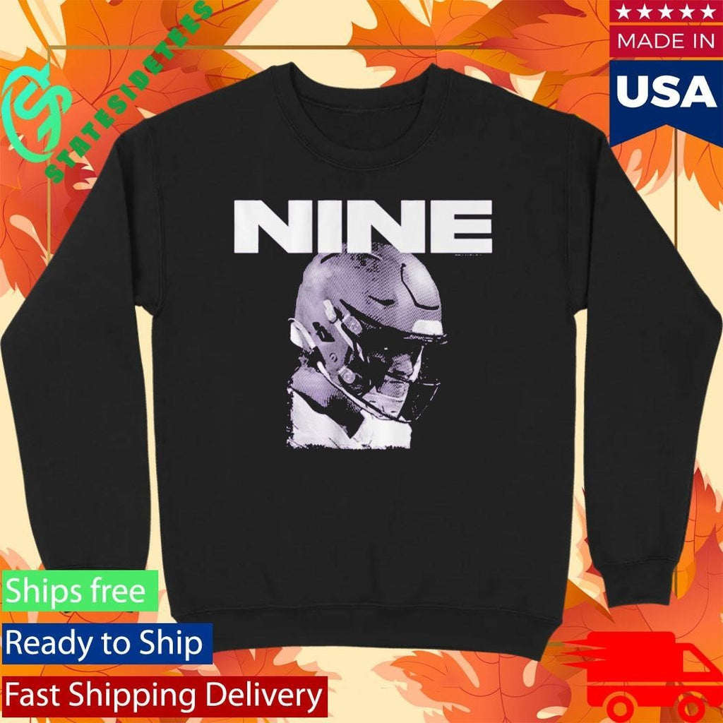 Minnesota Vikings JJ McCarthy Nine Shirt Unisex , , , Long Sleeve Tee