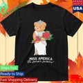 Miss America Abbie Bear Shirt Unisex , , , Long Sleeve Tee