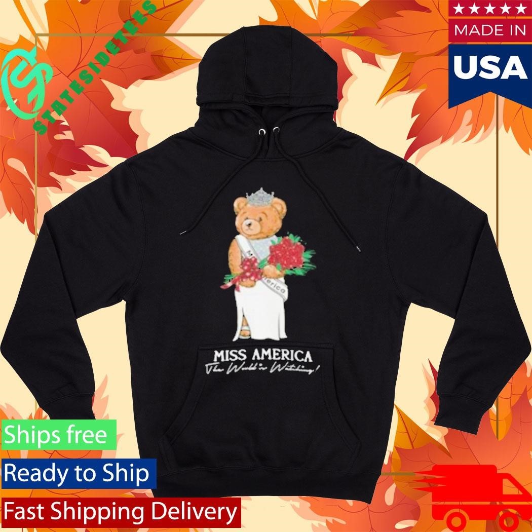 Miss America Abbie Bear Shirt Unisex , , , Long Sleeve Tee