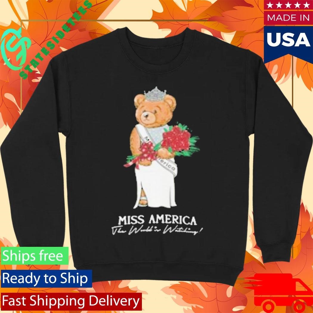 Miss America Abbie Bear Shirt Unisex , , , Long Sleeve Tee