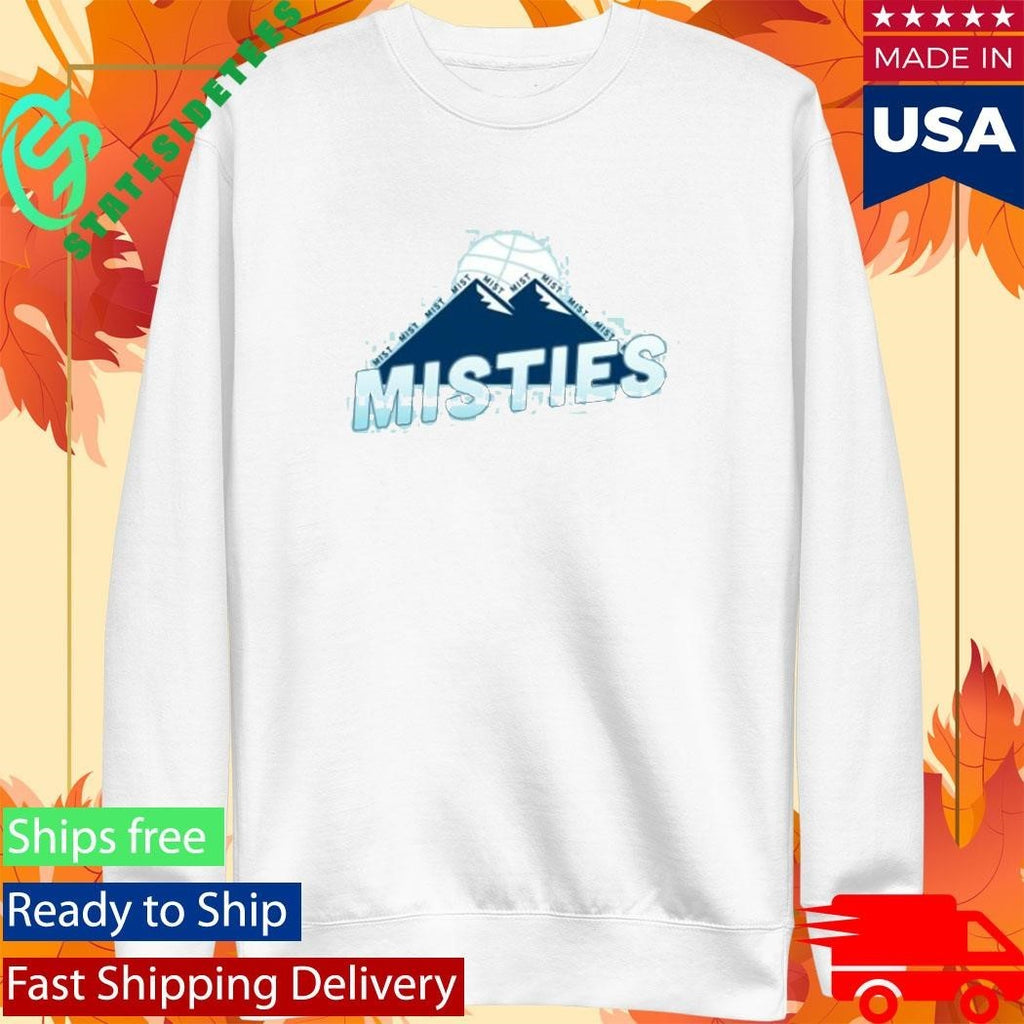 Mist Basketball Club Misties Light Blue Unisex , , , Long Sleeve Tee