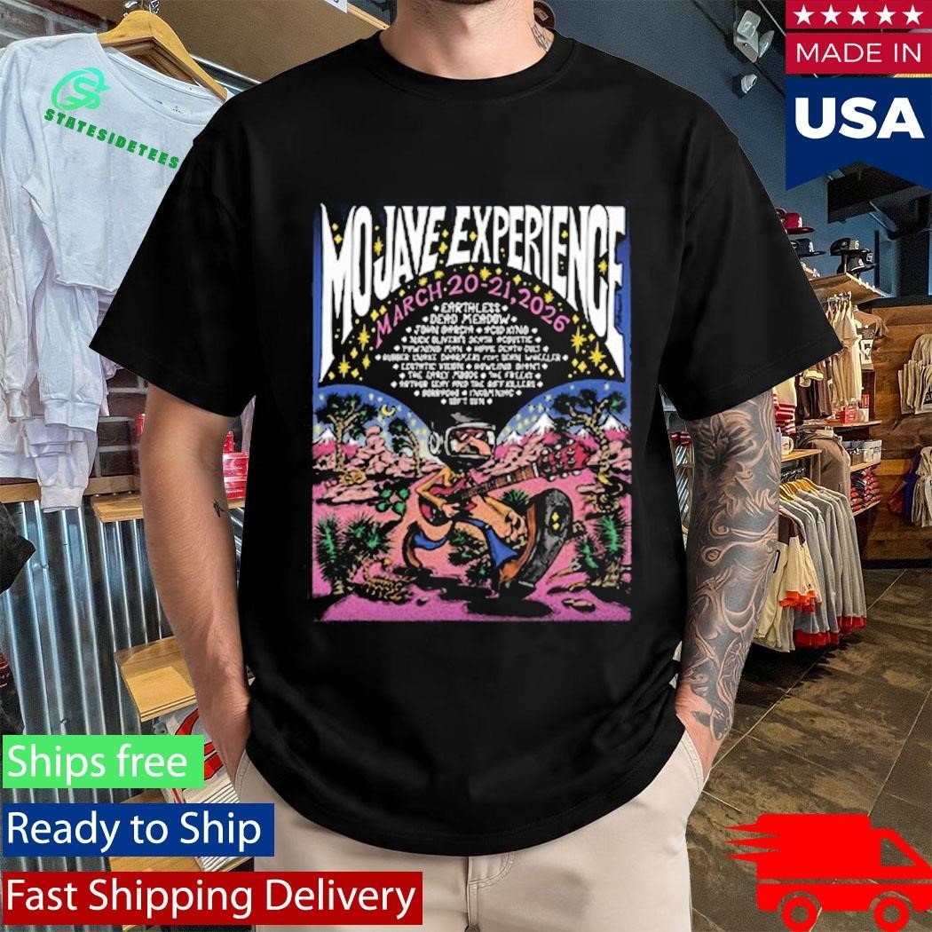 Mojave Experience Desert Space Guy Shirt Unisex , , , Long Sleeve Tee