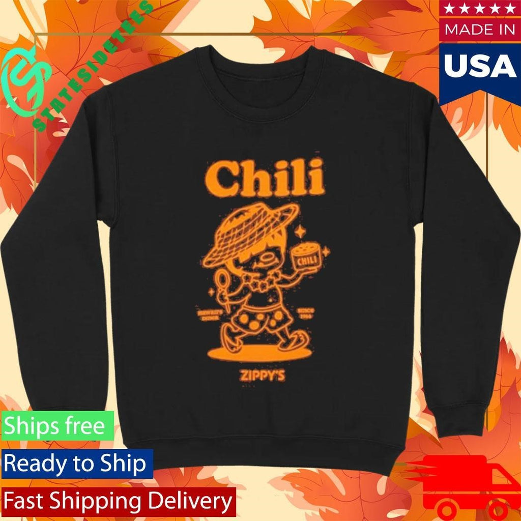 Moki Boy 60Th Anniversary Chili Zippys Shirt Unisex , , , Long Sleeve Tee