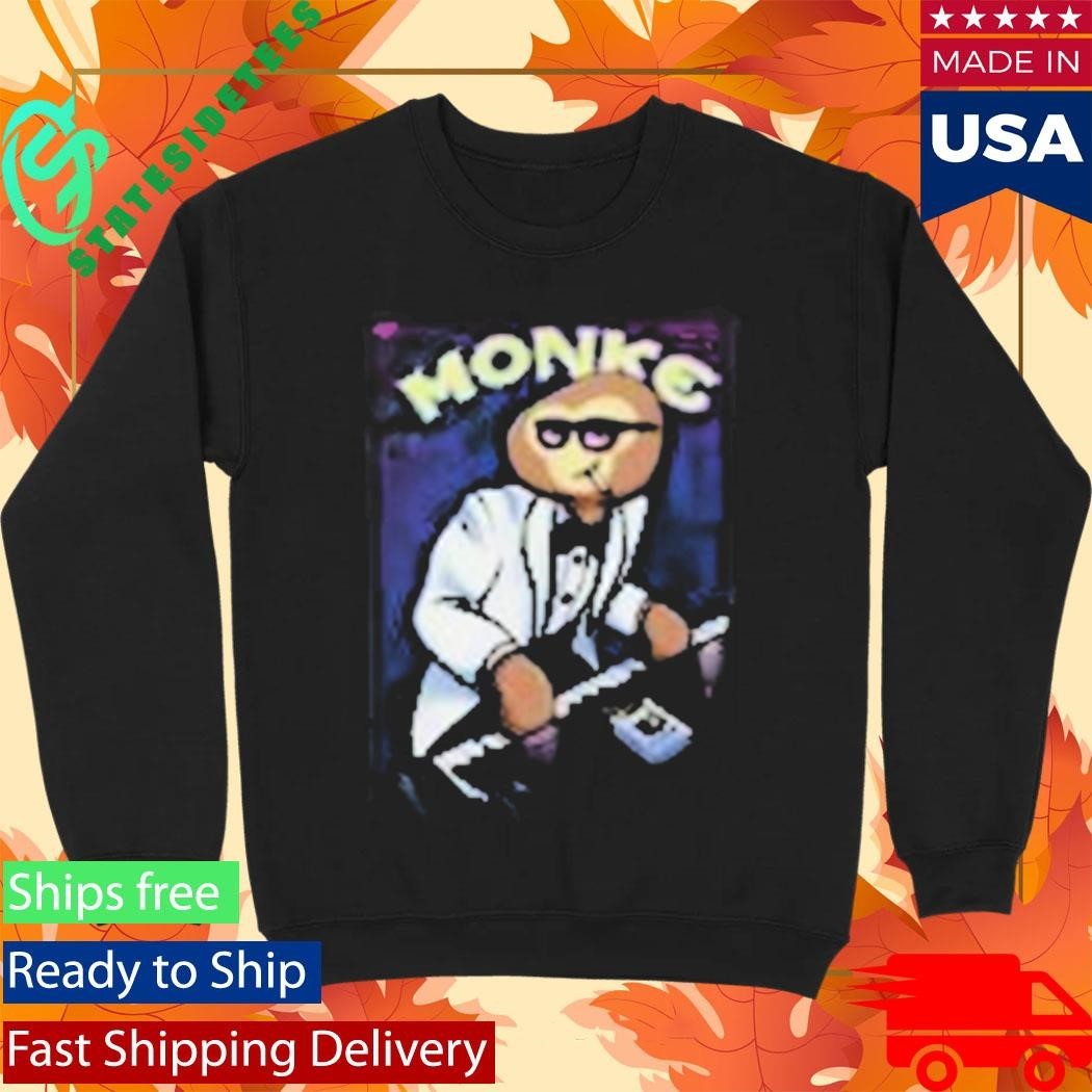 Monke Piano Monke Shirt Unisex , , , Long Sleeve Tee