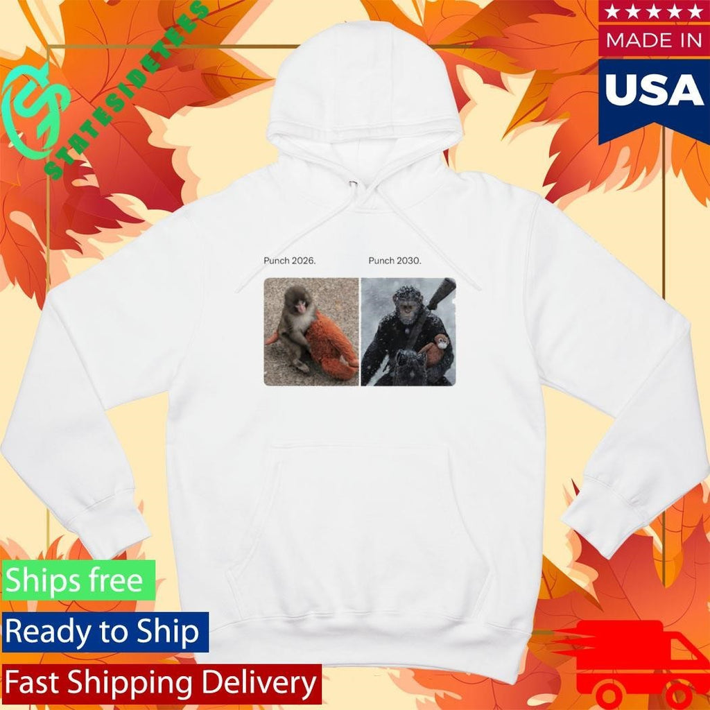 Monkey Punch 2026 x Punch 2030 Shirt Unisex , , , Long Sleeve Tee