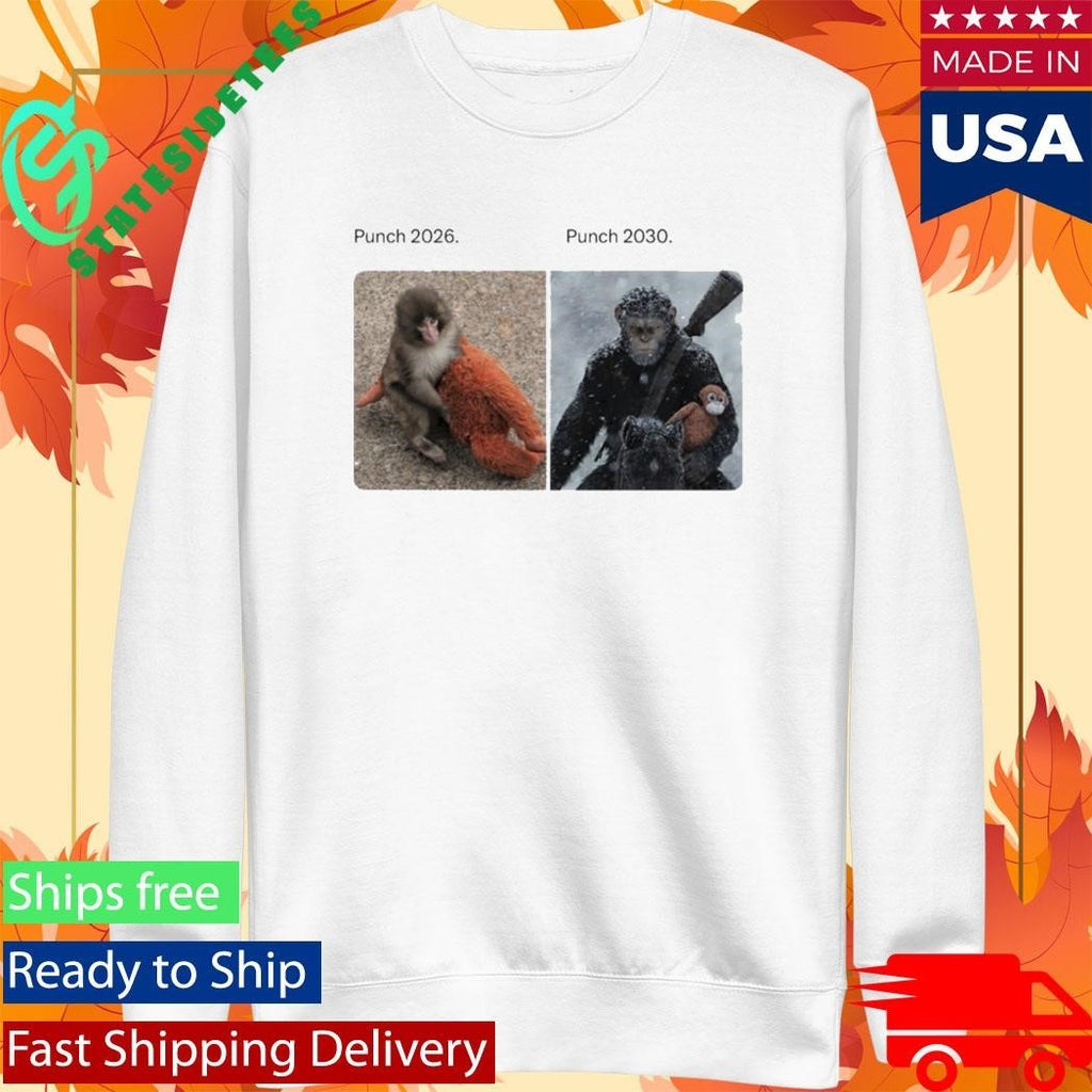Monkey Punch 2026 x Punch 2030 Shirt Unisex , , , Long Sleeve Tee