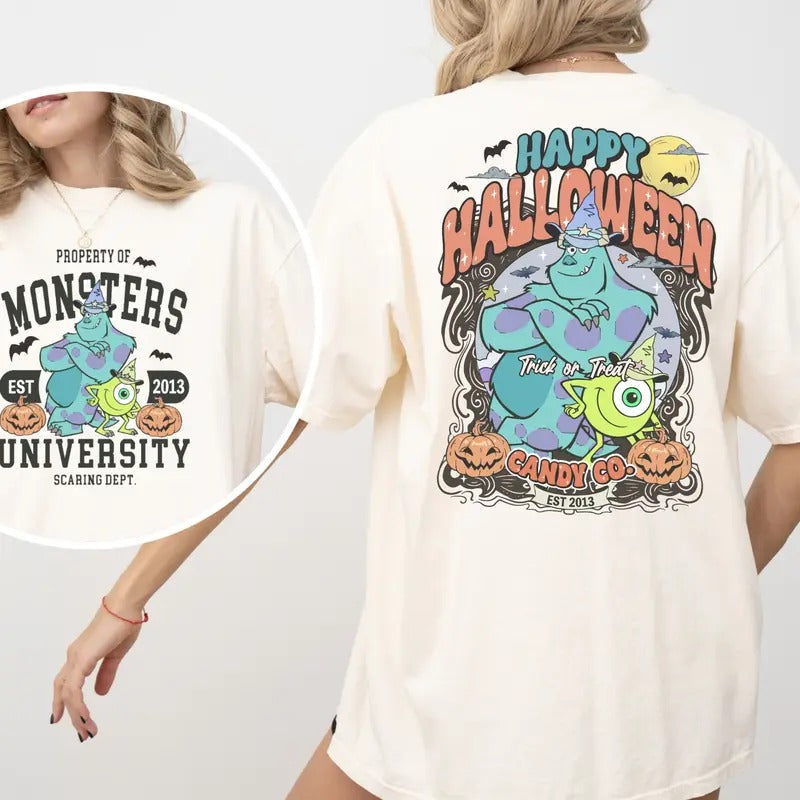 Monsters Happy Halloween T-Shirts
