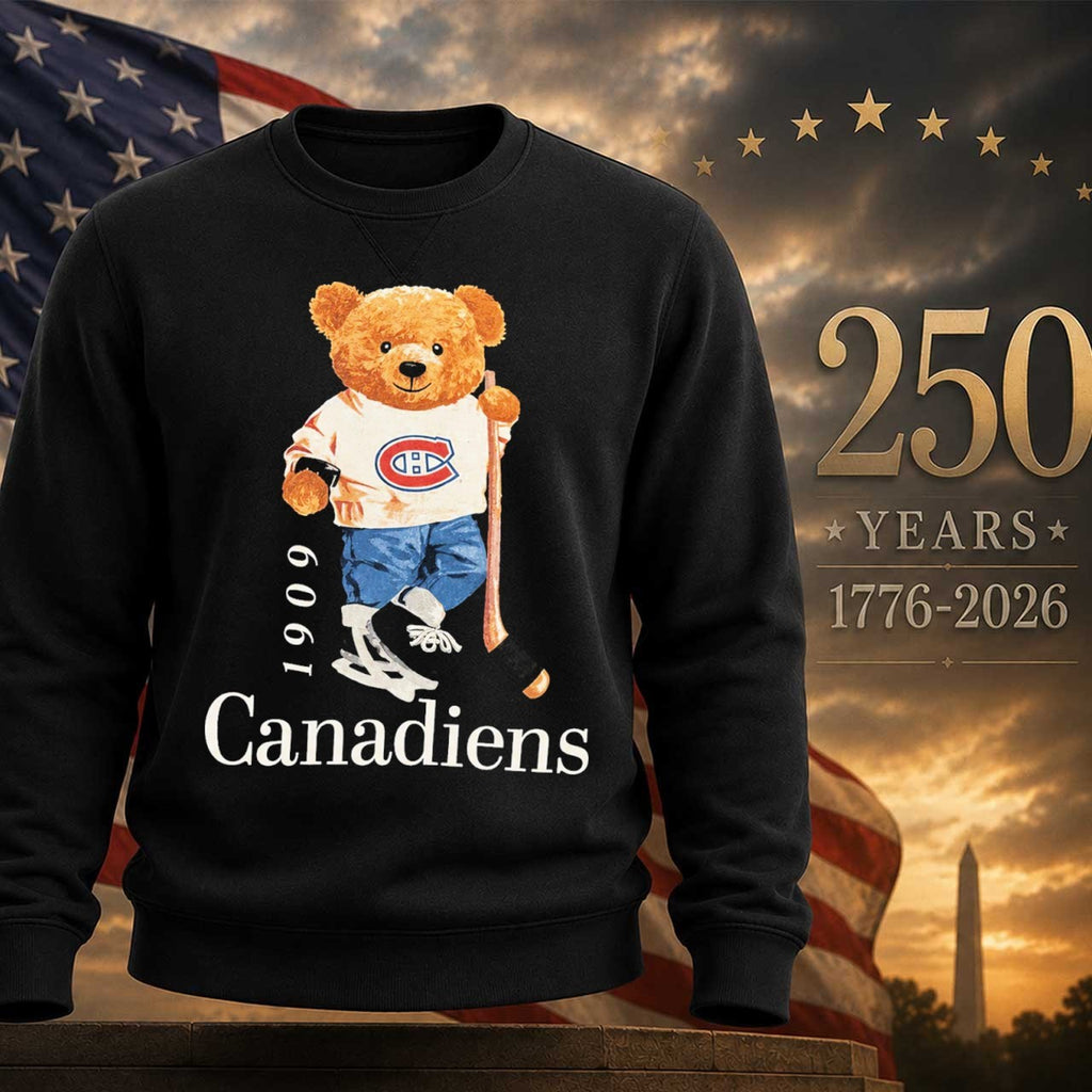 Montreal Canadiens 1909 Bear Shirt